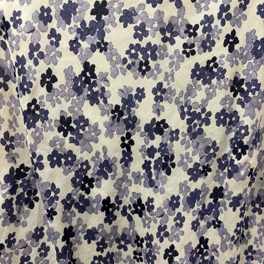 Vintage Ann Taylor Silk/Linen Slip Dress Size 8 Purple Floral Y2K 90s Fairycore - Picture 2 of 6